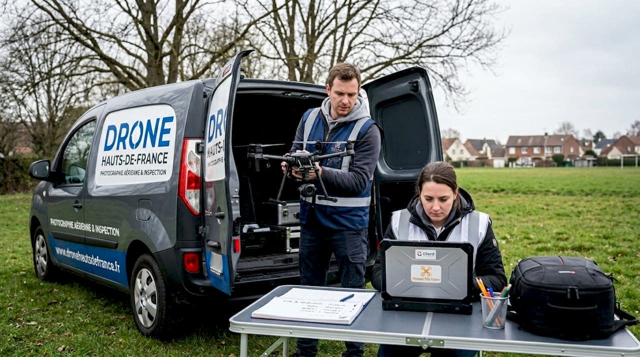Services drones en Hauts-de-France pour valoriser vos projets