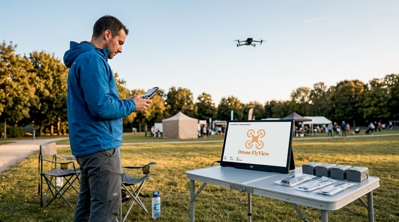 DJI : valorisez événements et patrimoine aérien