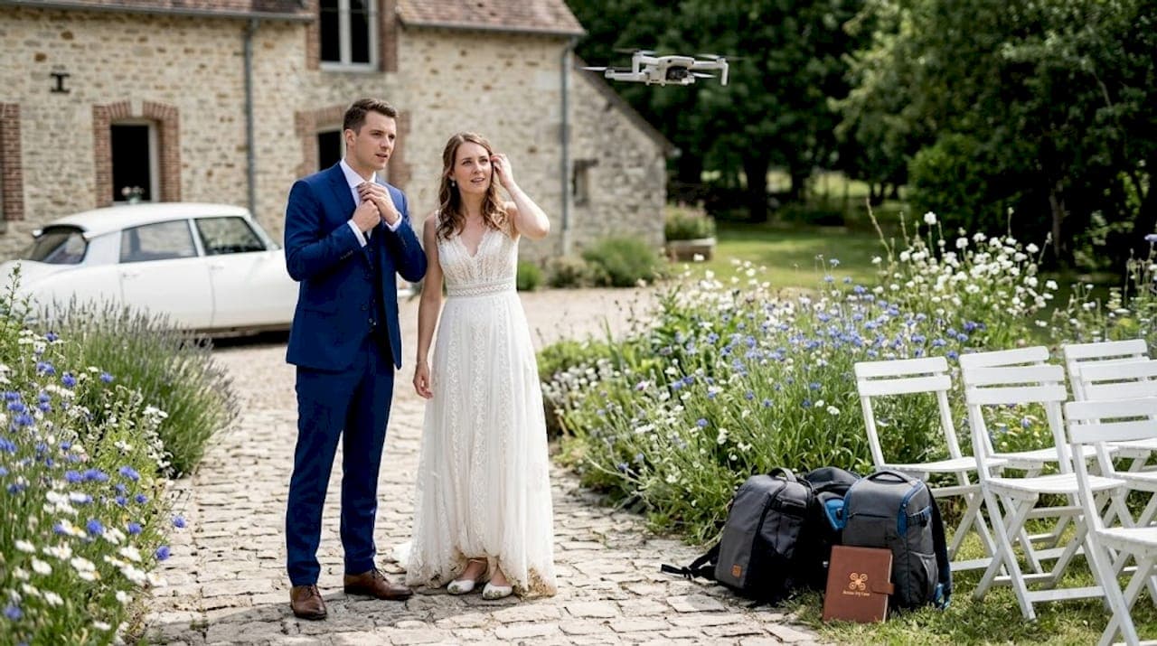 Drone pour mariage : astuces et avantages pour des souvenirs uniques