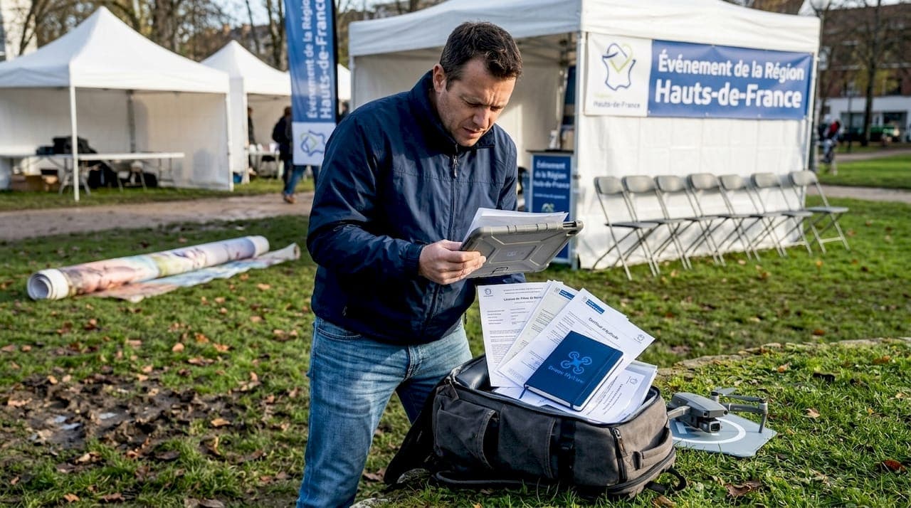 Conseils légaux pour capter en drone lors d'événements