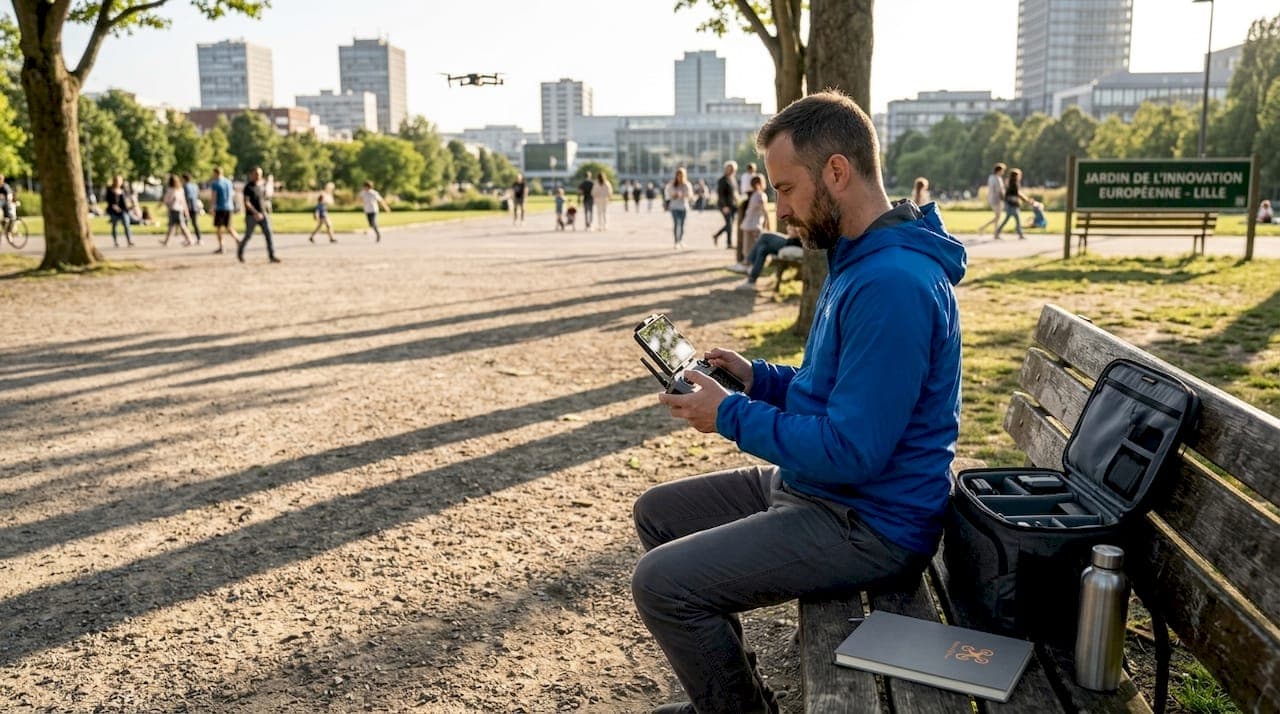 Exploitez le drone pour des plans panoramiques créatifs
