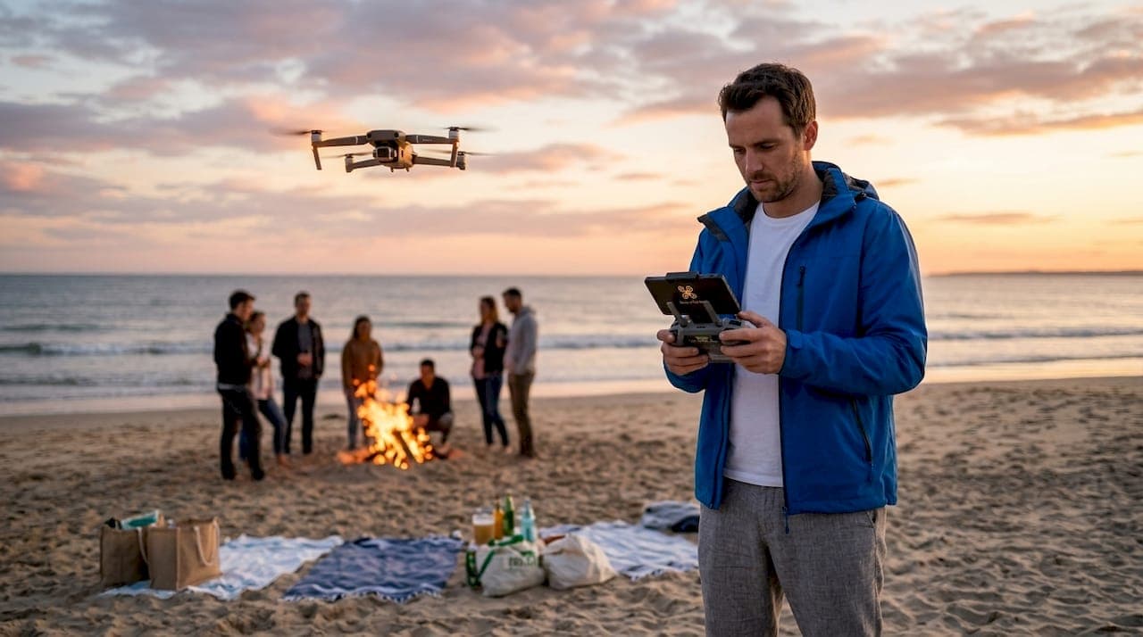 Tips photographie drone événement : guide 2026