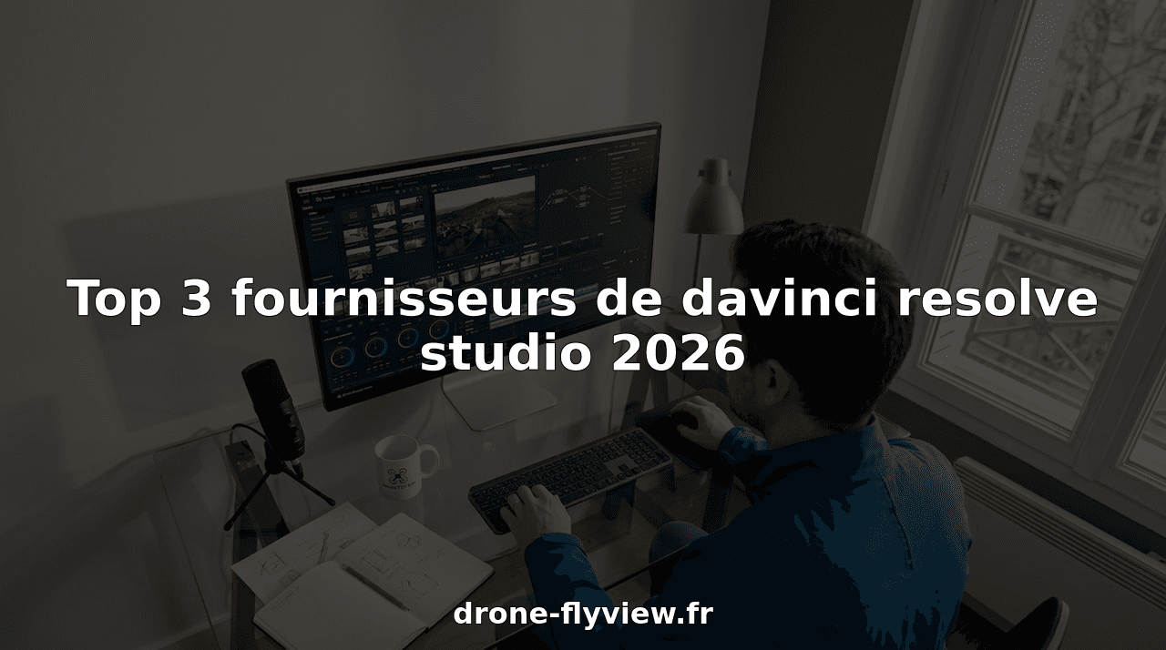 Top 3 fournisseurs de davinci resolve studio 2026