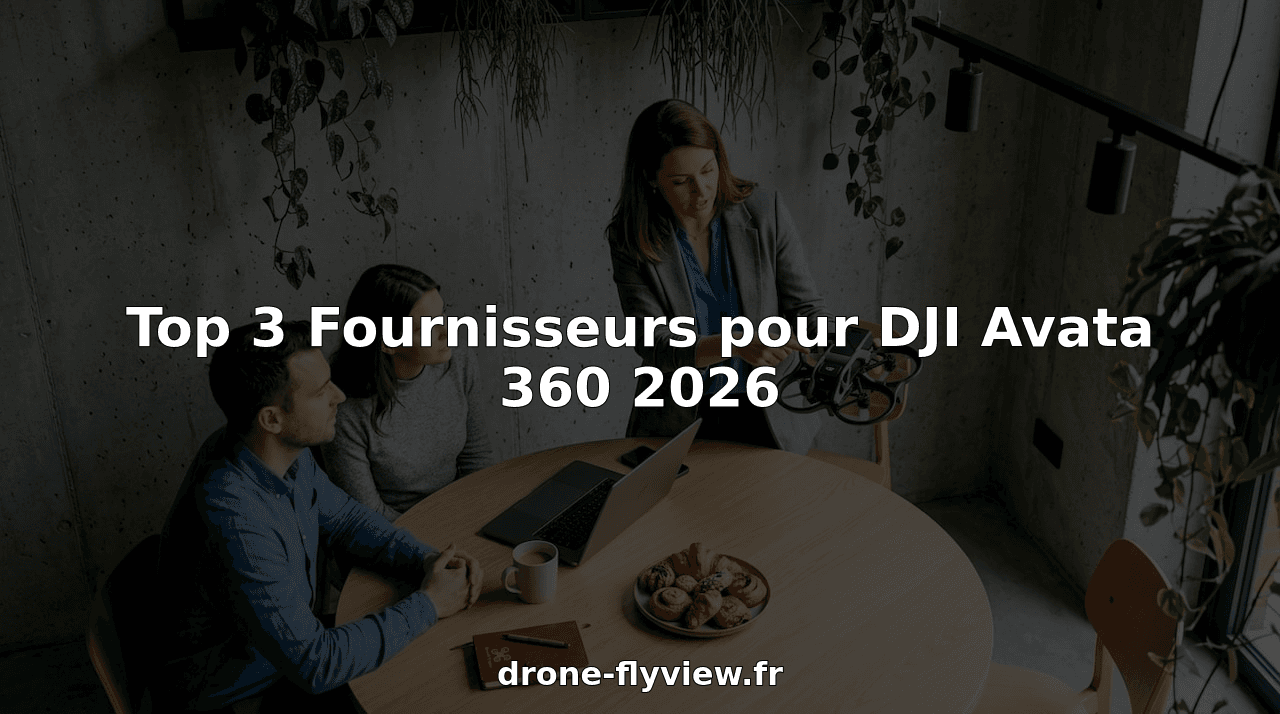 Top 3 Fournisseurs pour DJI Avata 360 2026