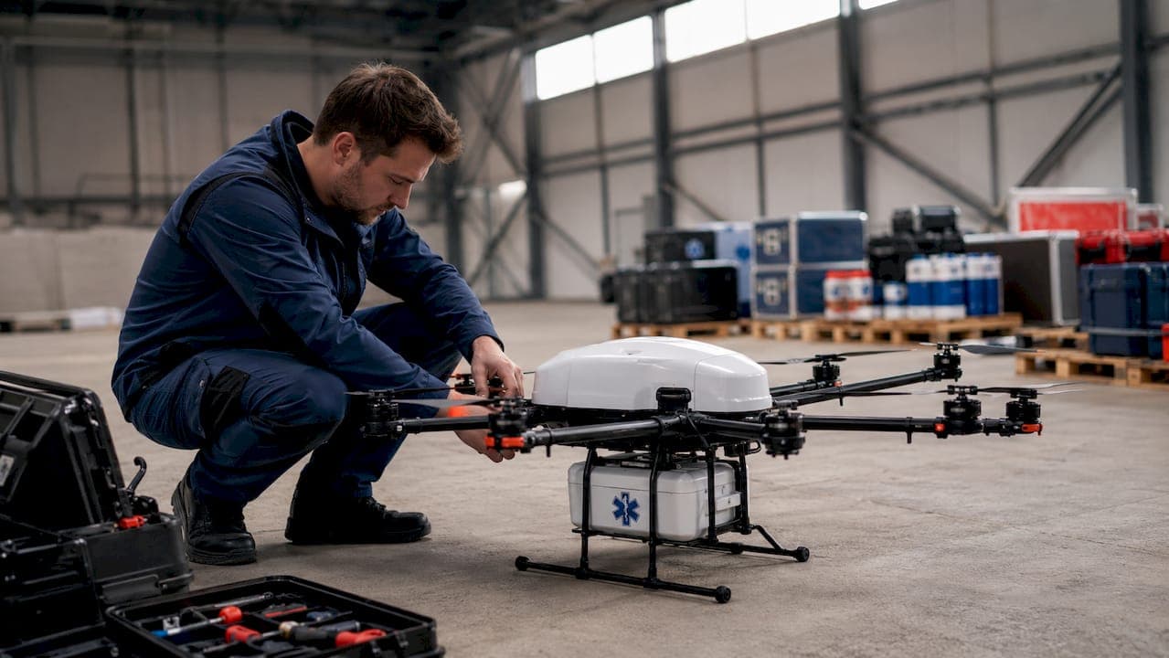 Drone médical : fonctionnement, avantages et réglementation