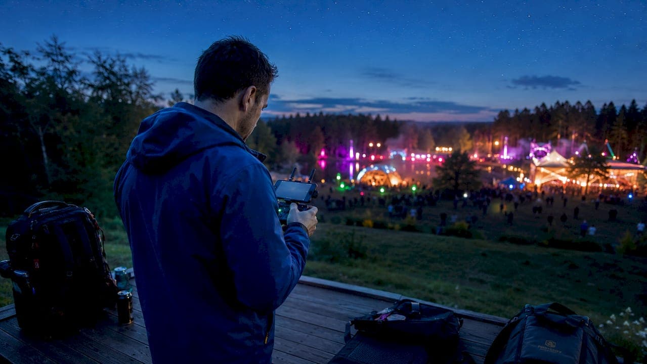 Avantages de la photo aérienne pour festivals
