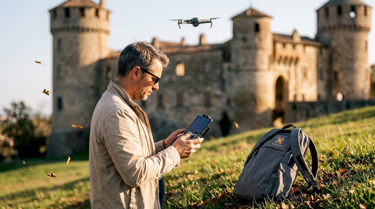 Types de patrimoine filmés par drone : guide 2026