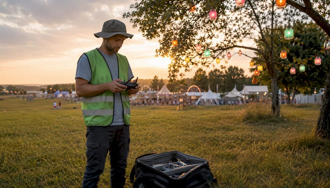 Festivals adaptés au drone en Hauts-de-France : guide 2026