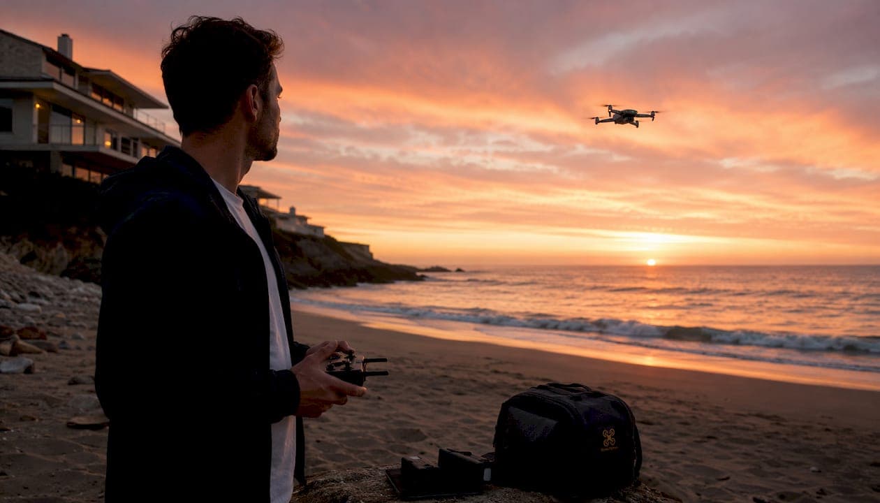 Saisons idéales pour un shooting drone immobilier