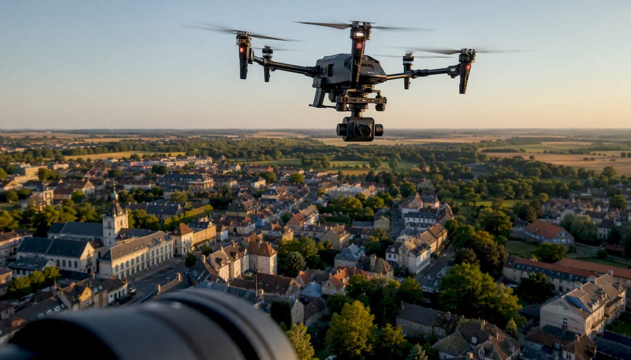 Atlas aérien communal par drone : guide pratique pour collectivités