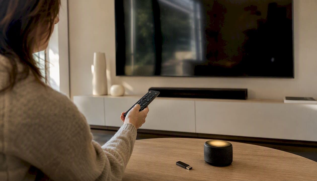 Diffuser un film de mariage sur Smart TV en famille
